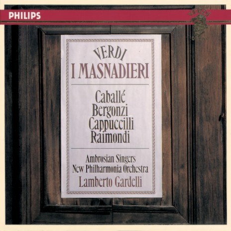 Verdi: I Masnadieri / Act 1: "Venerabile o padre" ft. New Philharmonia Orchestra & Lamberto Gardelli | Boomplay Music