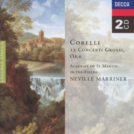 Corelli: Concerto grosso in B flat, Op. 6, No. 11: 1. Preludio: Andante Largo ft. Sir Neville Marriner | Boomplay Music