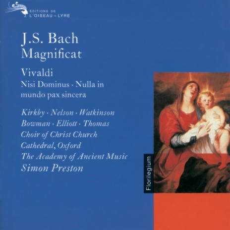 J.S. Bach: Magnificat In E-Flat Major, BWV 243a - 12. Esurientes implevit bonis ft. Academy of Ancient Music & Simon Preston | Boomplay Music