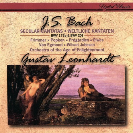 J.S. Bach: Durchlaucht'ster Leopold Cantata BWV 173a - Aria: Güldner Sonnen, frohe Stunden ft. Orchestra of the Age of Enlightenment & Gustav Leonhardt | Boomplay Music