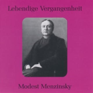 Lebendige Vergangenheit - Modest Menzinsky
