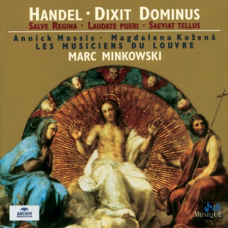 Handel: Dixit Dominus, HWV 232 - 3. Tecum principium in die virtutis ft. Les Musiciens du Louvre & Marc Minkowski | Boomplay Music