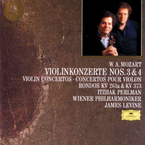 Mozart: Rondo in C Major, K. 373 (Cadenza: Perlman) ft. Wiener Philharmoniker & James Levine | Boomplay Music