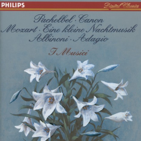 Mozart: Serenade in G, K.525 "Eine kleine Nachtmusik" - Orchestral version: 1. Allegro ft. Pina Carmirelli | Boomplay Music