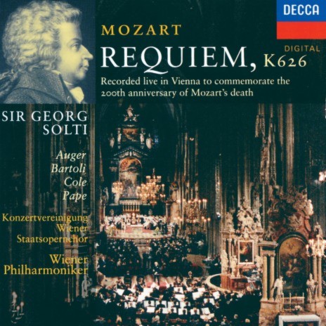 Mozart: Requiem in D minor, K.626: Lacrimosa ft. Wiener Philharmoniker & Sir Georg Solti | Boomplay Music