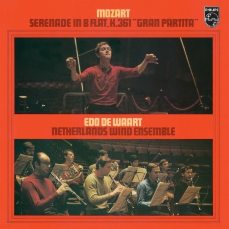 Mozart: Serenade for Winds in E-Flat Major, K. 375: IV. Menuetto II ft. Edo de Waart | Boomplay Music