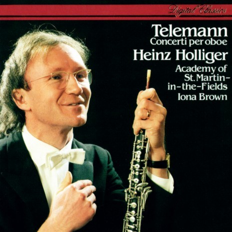 Telemann: Oboe Concerto in E minor, TWV 51:e1 - 3. Largo ft. Academy of St Martin in the Fields & Iona Brown | Boomplay Music