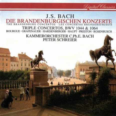 J.S. Bach: Brandenburg Concerto No. 5 in D, BWV 1050: 2. Affetuoso ft. Thorsten Rosenbusch, Simon Preston, Karl-Heinz Schröter, Manfred Pernutz & Kammerorchester Carl Philipp Emanuel Bach | Boomplay Music