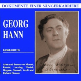 Dokumente einer Sängerkarriere - Georg Hann