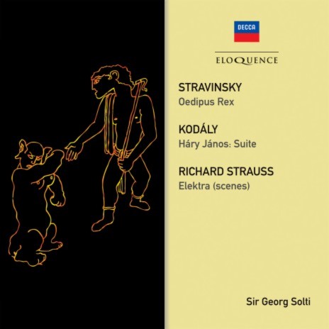 Stravinsky: Oedipus Rex - English narration - Actus primus - Delie, expectamus Minerva filia Iovis ft. London Philharmonic Orchestra & Sir Georg Solti | Boomplay Music