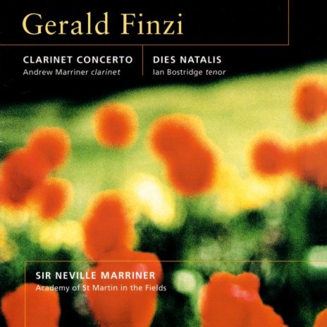 Finzi: Dies Natalis, Op. 8 - 4. Wonder (Arioso) ft. Academy of St Martin in the Fields & Sir Neville Marriner | Boomplay Music