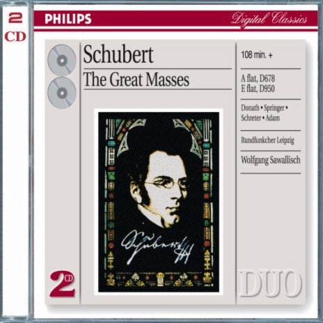 Schubert: Mass No. 5 in A flat, D.678: Credo ft. Ingeborg Springer, Peter Schreier, Theo Adam, Christoph Albrecht & Rundfunkchor Leipzig | Boomplay Music