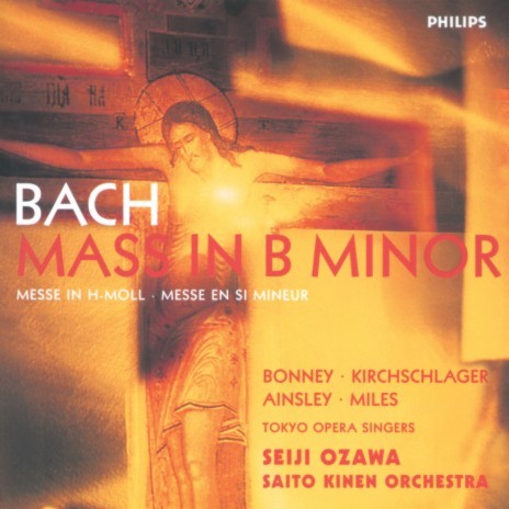 J.S. Bach: Mass in B Minor, BWV 232: Credo: VII. Et in Spiritum Sanctum (Aria) ft. Saito Kinen Orchestra & Seiji Ozawa