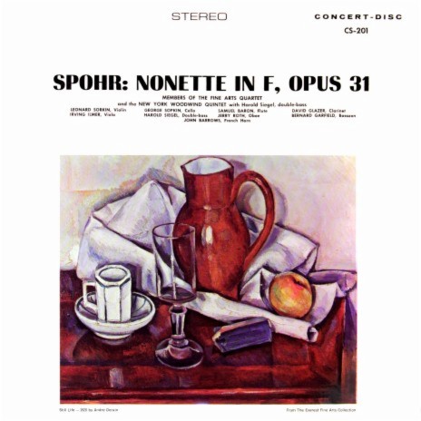 Nonet in F Major, Op. 31: I. Allegro ft. New York Woodwind Quintet & Harold Siegel | Boomplay Music