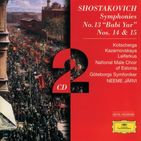 Shostakovich: Symphony No. 14 in G Minor, Op. 135: IV. Le suicidé (Apollinaire) ft. Gothenburg Symphony Orchestra & Neeme Järvi | Boomplay Music