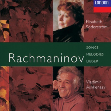 Rachmaninoff: Twelve Songs, Op. 21: 9. Melodiya ft. Vladimir Ashkenazy | Boomplay Music