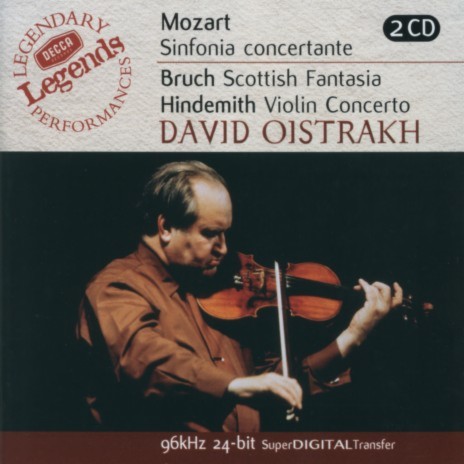 Mozart: Sinfonia Concertante For Violin, Viola And Orchestra In E Flat, K.364: 1. Allegro maestoso ft. David Oistrakh, Moscow Philharmonic Orchestra & Kirill Kondrashin | Boomplay Music