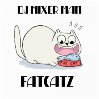 DJ cat with mixer' Sticker