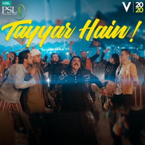 Tayyar Hain !, Pt. 2 (HBL Pakistan Super League 2020) ft. Haroon Rashid, Asim Azhar & Ali Azmat | Boomplay Music