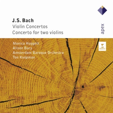 Violin Concerto No. 2 in E Major, BWV 1042: II. Adagio ft. Monica Huggett | Boomplay Music