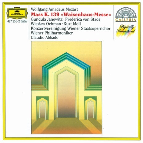 Mozart: Missa solemnis in C Minor, K. 139 "Waisenhausmesse" - I. Kyrie: d. Kyrie eleison III ft. Frederica von Stade, Wieslaw Ochman, Rudolf Scholz, Wiener Philharmoniker & Claudio Abbado | Boomplay Music