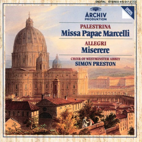 Palestrina: Missa Papae Marcelli: Agnus Dei I - II ft. Simon Preston | Boomplay Music