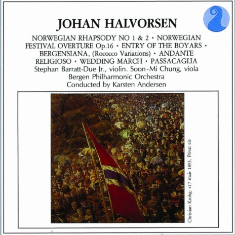 Norsk Festouverture, Op. 16 ft. Stephan Barratt-Due Jr., Soon-Mi Chung, Bergen Philharmonic Orchestra & Karsten Andersen | Boomplay Music