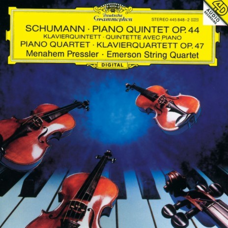 Schumann: Piano Quartet in E flat, Op. 47: 1. Sostenuto assai - Allegro ma non troppo ft. Emerson String Quartet | Boomplay Music