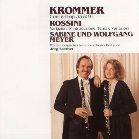 Konzerte für 2 Klarinetten und Orchester op.35 & op.91, Konzert für 2 Klarinetten und Orchester Es-dur Op.35: III. Rondo ft. Wolfgang Meyer, Württembergisches Kammerorchester Heilbronn & Jörg Faerber | Boomplay Music