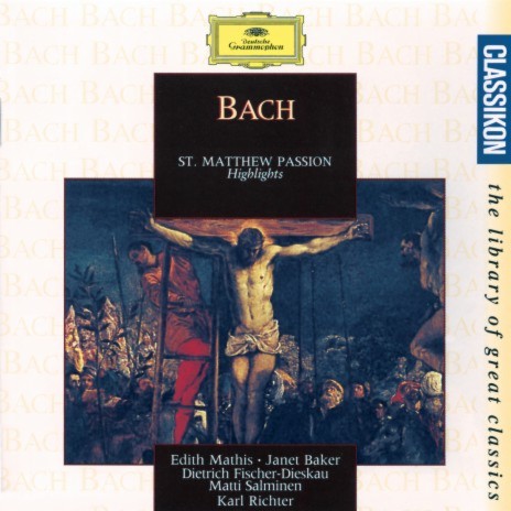 J.S. Bach: St. Matthew Passion, BWV. 244 / Pt. 1: No. 12 Aria. Soprano: "Blute nur, du liebes Herz" ft. Münchener Bach-Orchester & Karl Richter | Boomplay Music