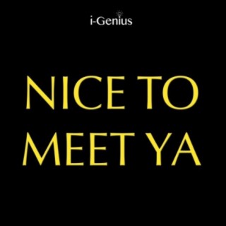Nice To Meet Ya