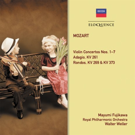 Mozart: Violin Concerto No. 1 in B flat, K.207: 1. Allegro moderato ft. Royal Philharmonic Orchestra & Walter Weller | Boomplay Music