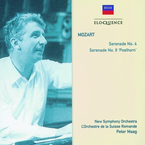 Mozart: Serenade No. 9 in D Major, K. 320 "Posthorn" - 7. Finale. Presto ft. Peter Maag | Boomplay Music