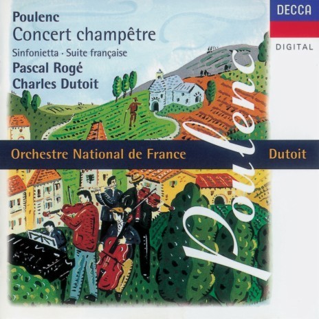 Poulenc: Suite française for small orchestra - 6. Sicilienne ft. Orchestre National de France & Charles Dutoit | Boomplay Music