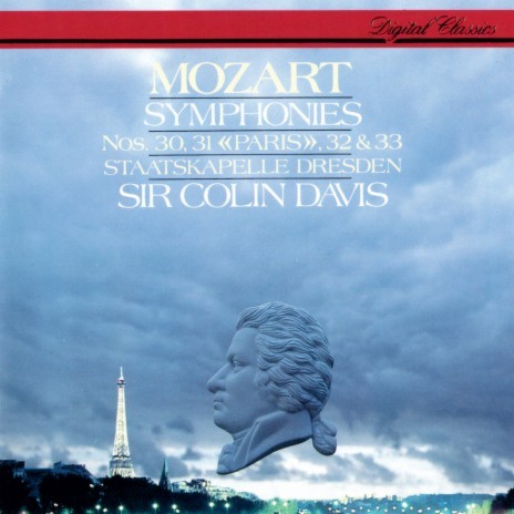 Mozart: Symphony No. 31 in D, K.297 - "Paris" - 2. Andante ft. Sir Colin Davis | Boomplay Music