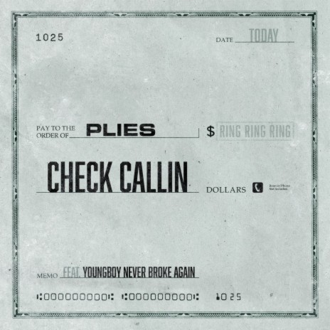 Check Callin (feat. YoungBoy Never Broke Again) | Boomplay Music