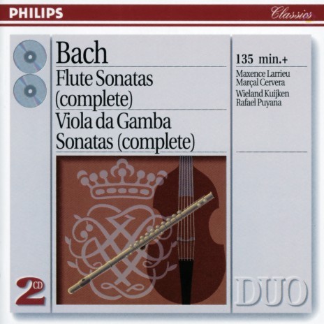 J.S. Bach: Sonata for Flute or Violin No.6 in E, BWV 1035: 3. Siciliano ft. Rafael Puyana & Wieland Kuijken | Boomplay Music