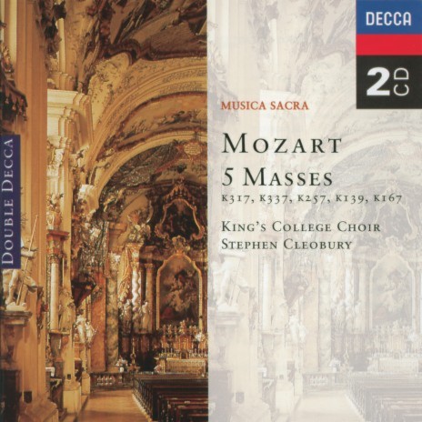 Mozart: anctissi]mae Trinitatis", K.167: 5. Benedictus ft. Wiener Philharmoniker & Karl Münchinger | Boomplay Music