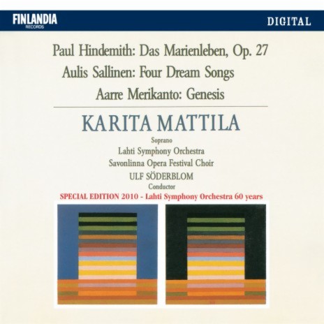 Neljä laulua unesta, Op. 30: I. Unesta tehty mies (Four Dream Songs, Op. 30: I. Man Made from Sleep) | Boomplay Music