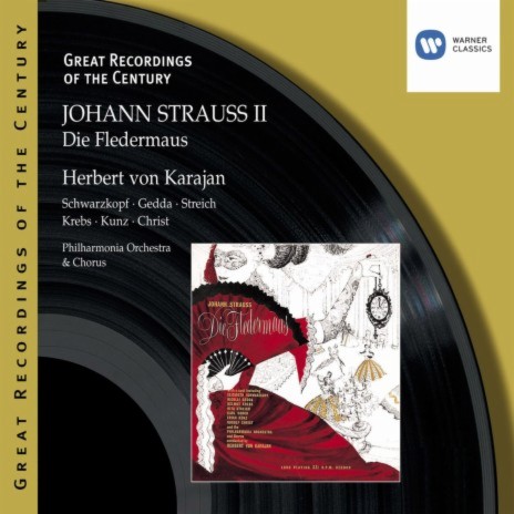 Die Fledermaus (1999 Remastered Version), Act II: Dieser Anstand, so manierlich (Eisenstein/Rosalinde) ft. Nicolai Gedda, Philharmonia Orchestra and Chorus, Elisabeth Schwarzkopf, Rita Streich & Helmut Krebs | Boomplay Music