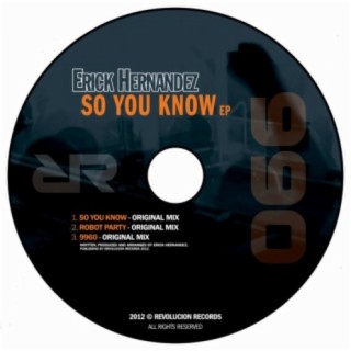 So You Know Ep