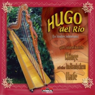 ...spielt südamerikanische Klänge auf seiner indianischen Harfe
