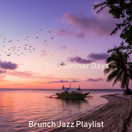 Astounding Music for Summer Days - Jazz Guitar and Tenor Saxophone