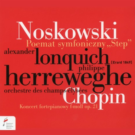 Fryderyk Chopin: Koncert fortepianowy in F Minor, Op. 21: I.Maestroso ft. Orchestre des Champs-Élysées & Philippe Herreweghe