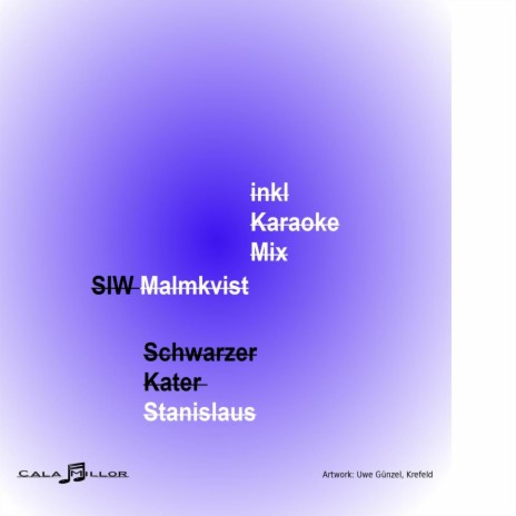 Schwarzer Kater Stanislaus (Karaoke Mix) | Boomplay Music