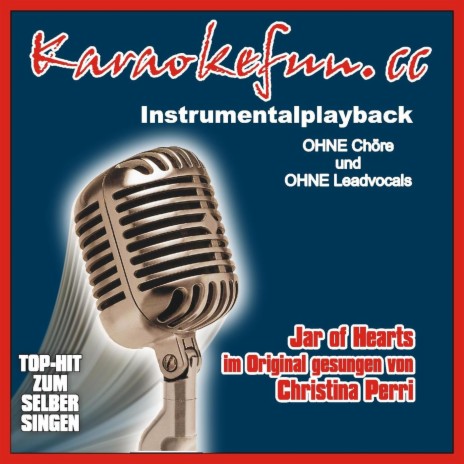 Jar of Hearts - Instrumental - Karaoke (Instrumental - Karaokeversion ohne Chöre im Stil des Originalinterpreten)