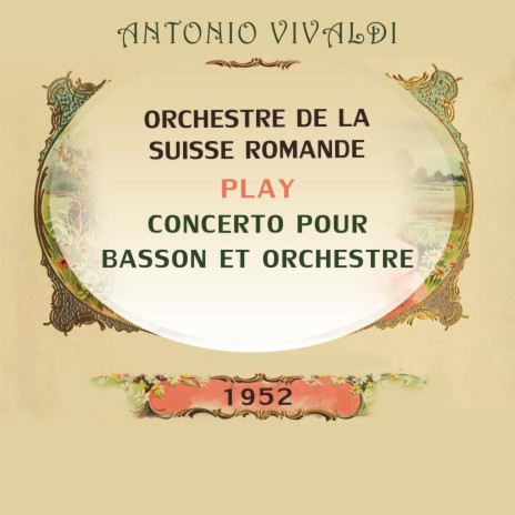 Bassoon Concerto D Minor, RV 481: Larghetto ft. Henri Helaerts | Boomplay Music