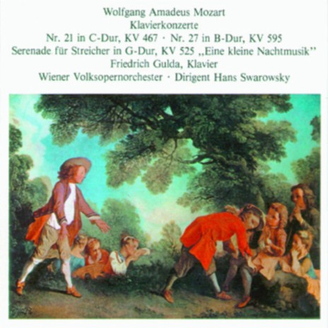 Konzert für Klavier und Orchester Nr.21 in C-Dur, KV. 467,3.Satz - Allegro vivace assai ft. Friedrich Gulda | Boomplay Music