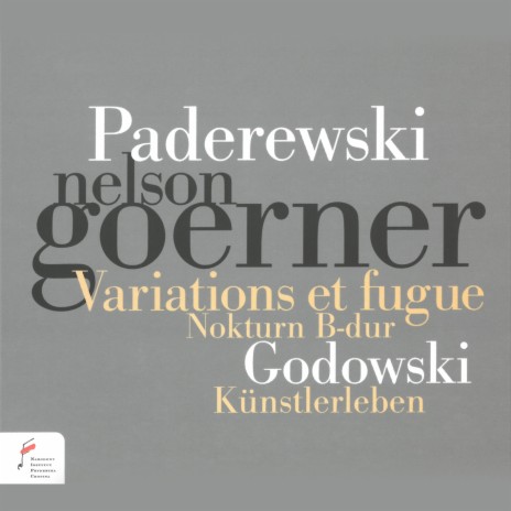 Ignacy Jan Paderewski: Fugue in E-Flat Minor, Op. 23: Allegro molto moderato