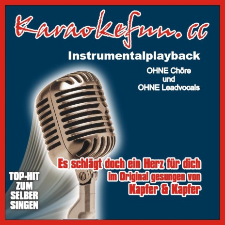 Es schlägt doch ein Herz für dich - Instrumental - Karaoke (Instrumental - Karaokeversion ohne Chöre im Stil des Originalinterpreten) | Boomplay Music